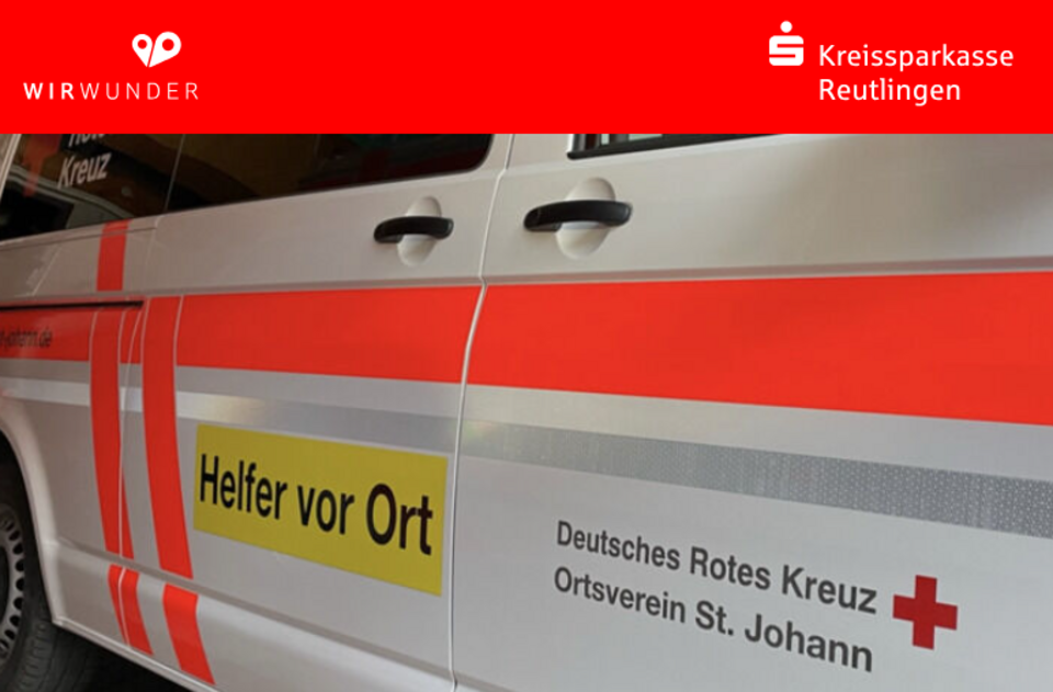 Werbung für ein HvO-Fahrzeug für unsere ehrenamtlichen Helfer